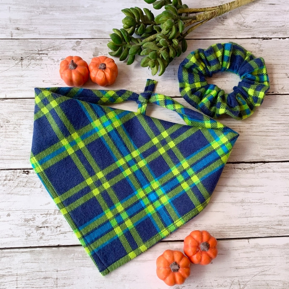 PLAID DOG Bandanas, created by UrbanPetStore!